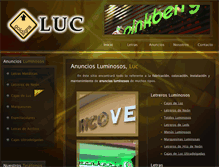 Tablet Screenshot of anunciosluminososmexico.com.mx